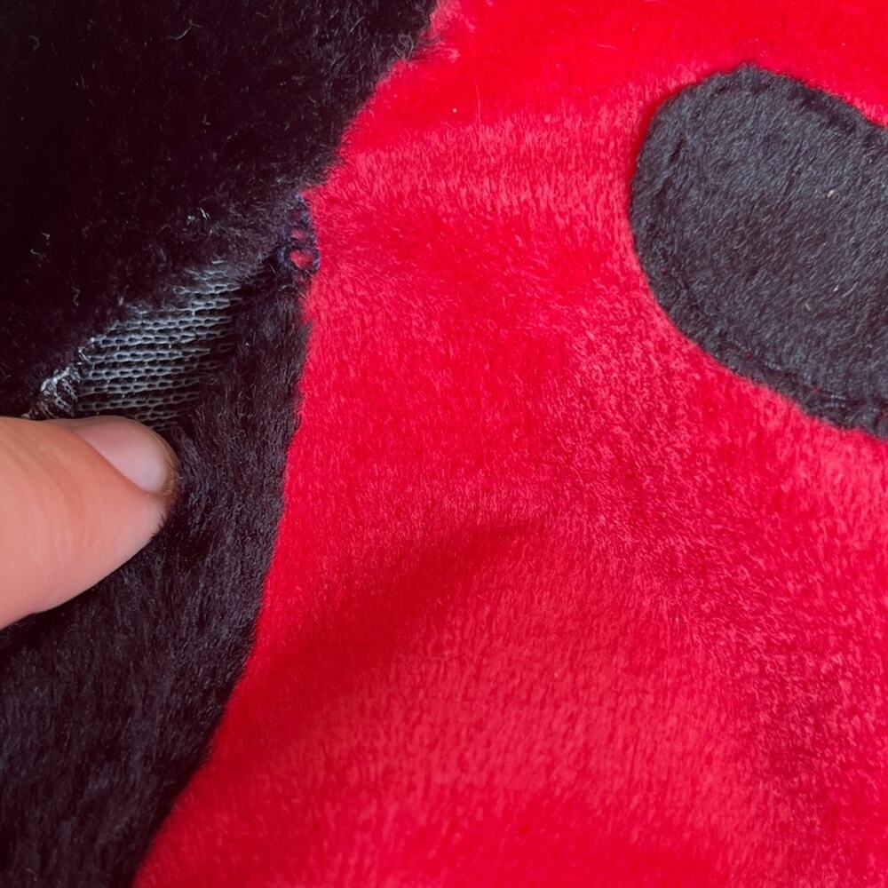 Ladybug kids full body faux fur Halloween costume size medium - Picture 6 of 9